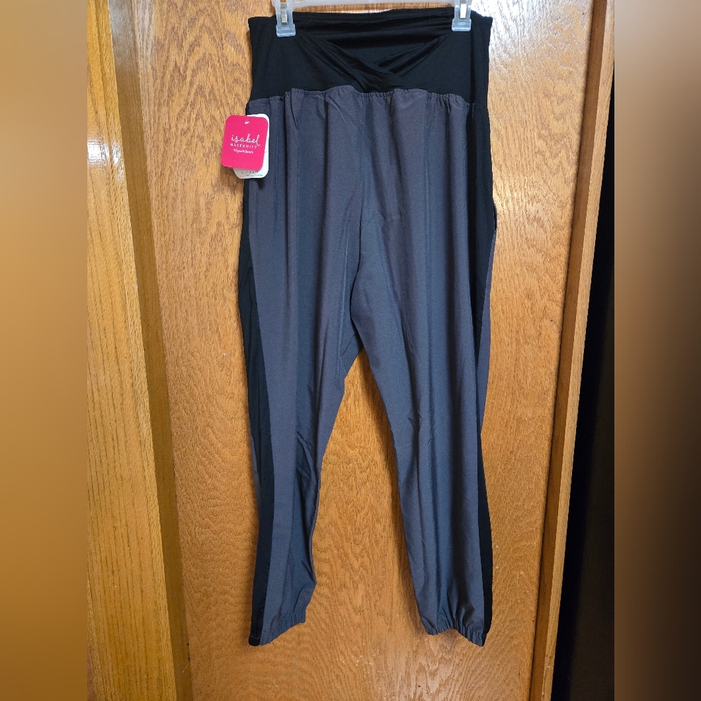 Isabel Maternity Jogger Pants, Size Medium - New!